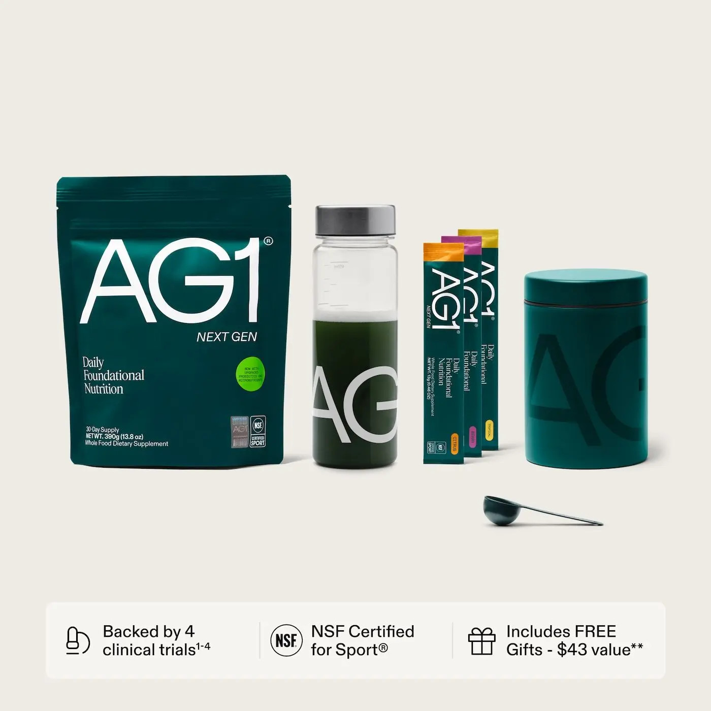 More Than A Greens Powder - Superfoods for Daily Nutrition | AG1