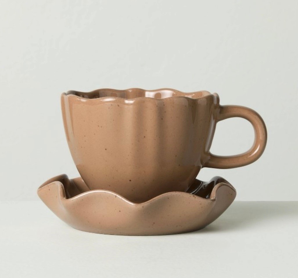 We love this scalloped coffee mug set, the details are perfect 

#LTKU #LTKFamily #LTKHome