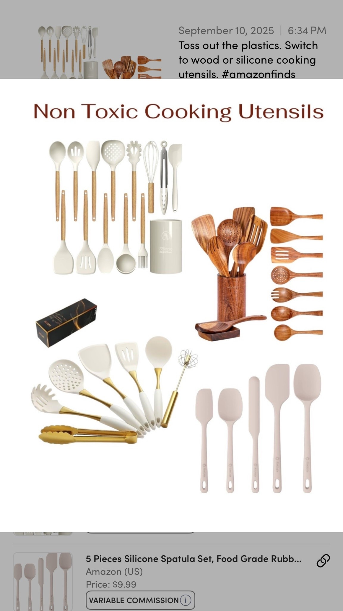 Slowly tossing out all my toxic cookware and cooking utensils. #amazonfinds

#LTKmomlife #LTKSaleAlert #LTKHome