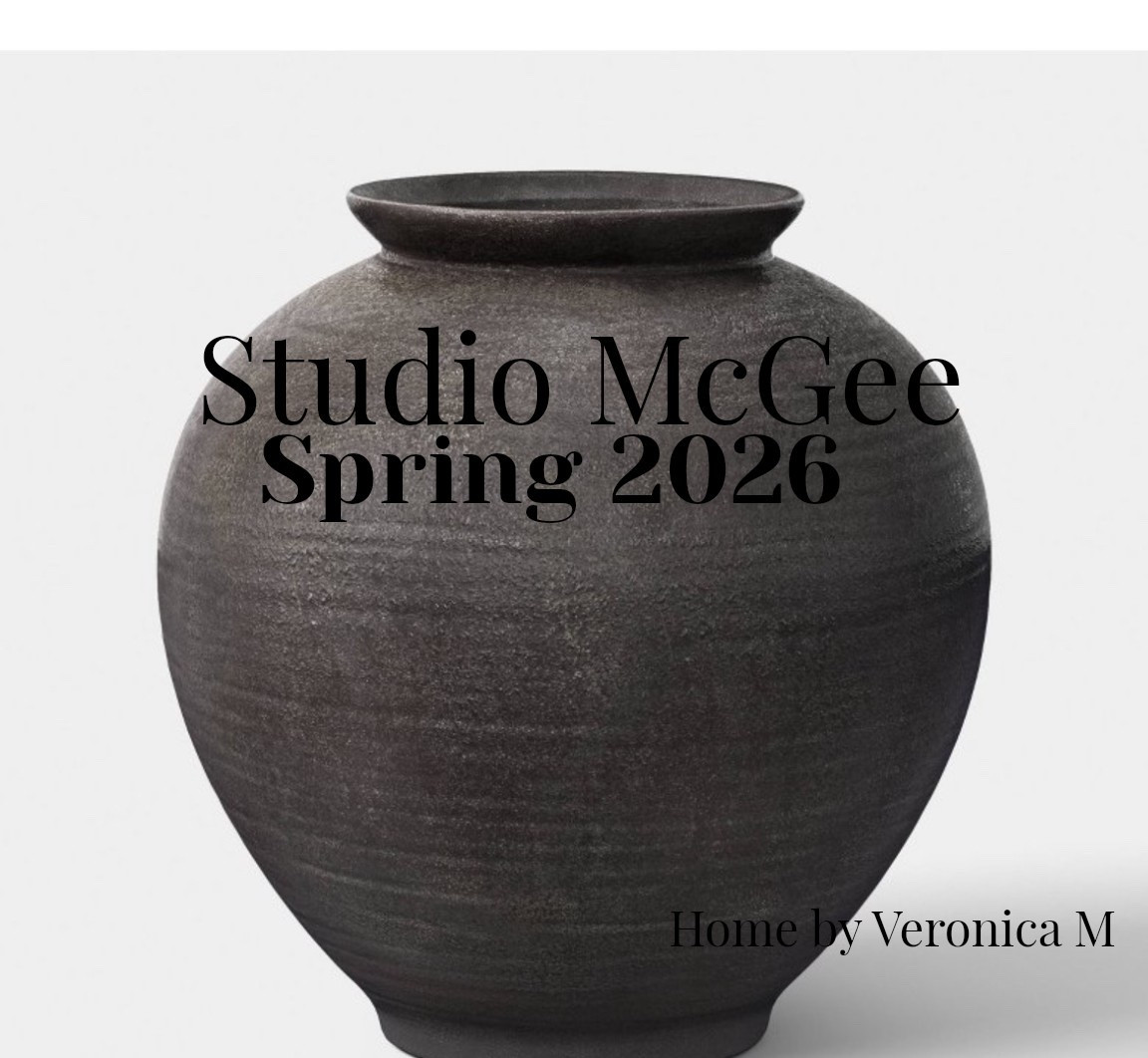Studio McGee Spring 2026 
#LTKhomedecor #homedecor #rusticdecor #homefinds 

#LTKHome #LTKU