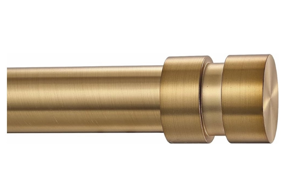The curtain rod I’ll be using. Gold finishes. Home renovations. Drapes  

#LTKhome