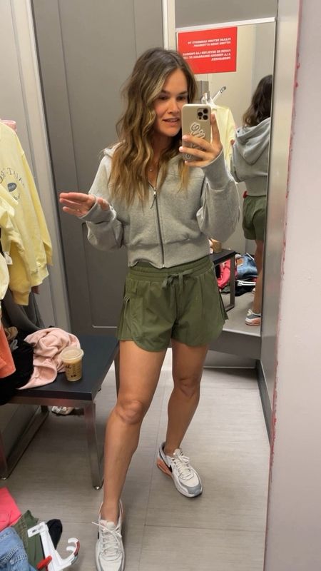 . These shorts are so good the details/quality are so nice remind me of free people. Several pretty colors - jacket also target and linked ✨ 
.
#target #targetstyle #targetfashion #workoutshorts #workoutclothes #casualstyle #momstyle #styleover30

#LTKfitness #LTKsalealert #LTKfindsunder50