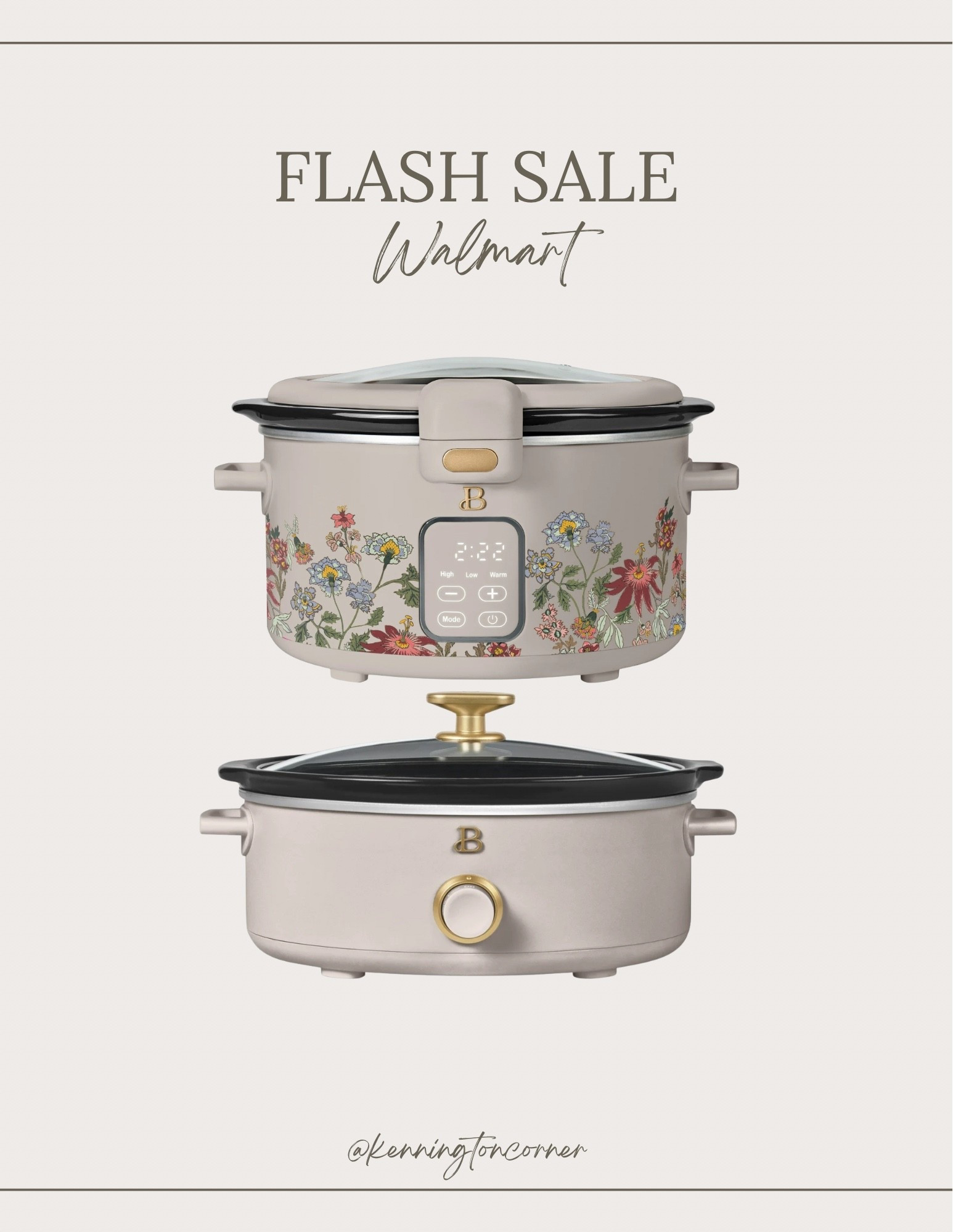 I truly wish I needed another slow cooker. These beauties are on sale now at Walmart!

#LTKSaleAlert #LTKFindsUnder50 #LTKHome