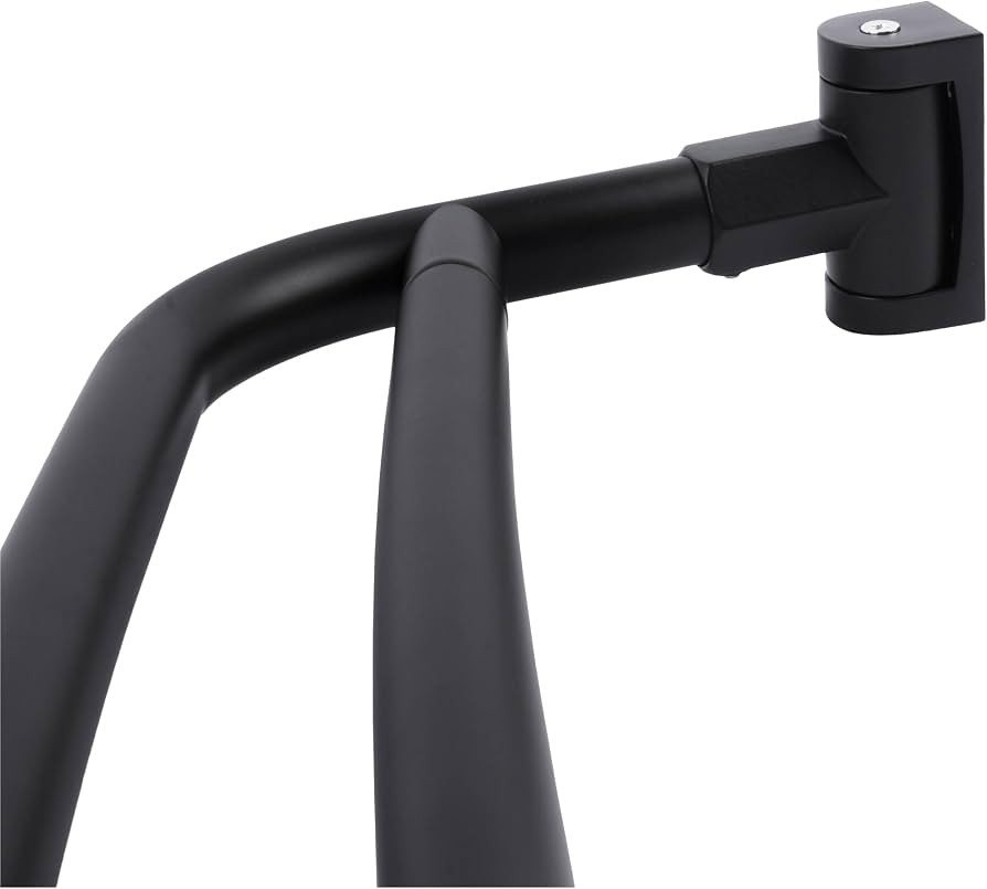 JS Jackson Supplies Double Curved Shower Rod, Metal Construction, Adjustable Between 44 to 70 Inc... | Amazon (US)