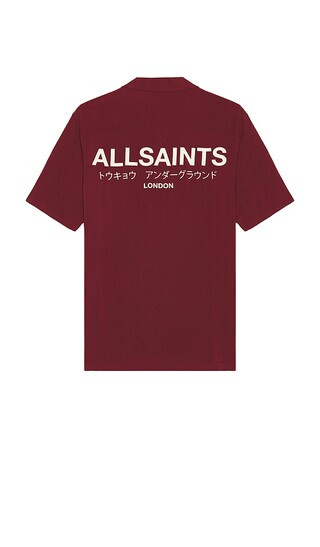 Underground Short Sleeve Shirt in Mars Red | Revolve Clothing (Global)