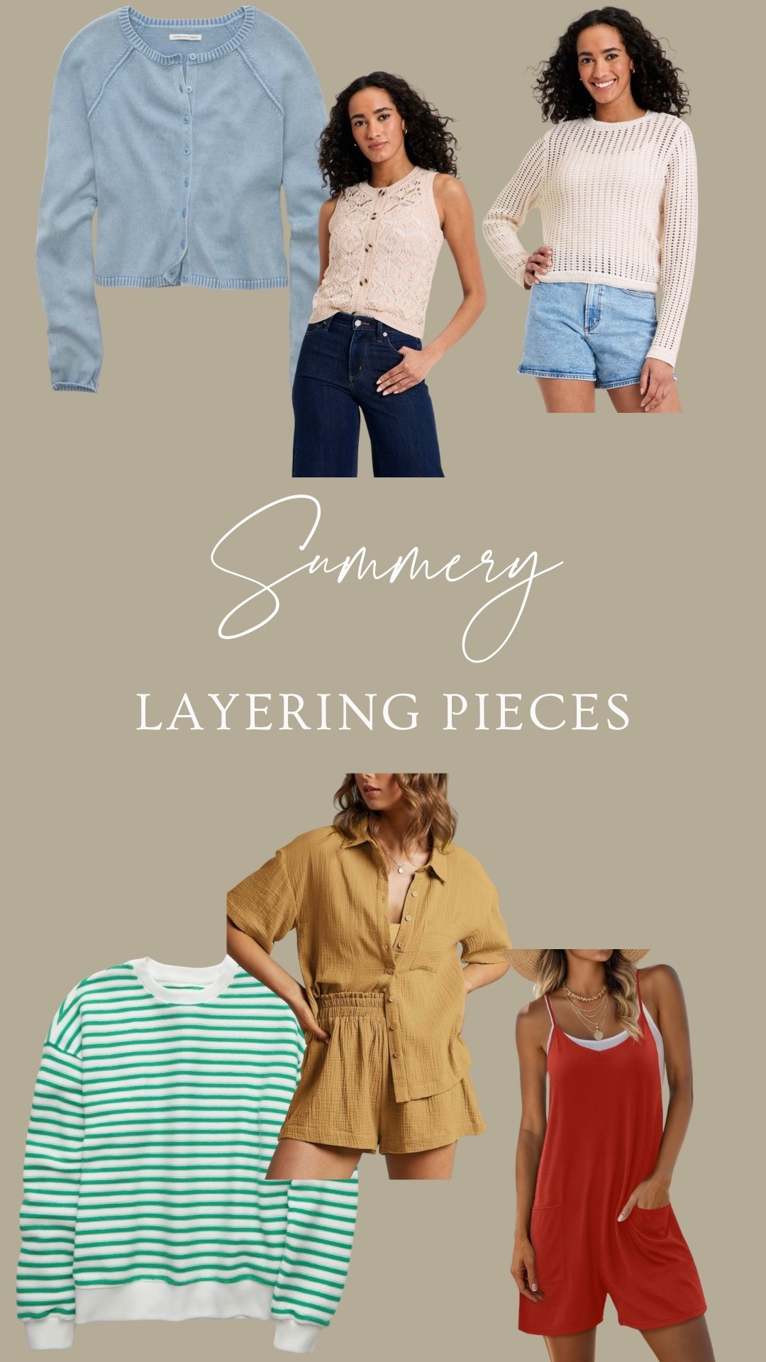 Pieces you can layer all summer long🤍

#LTKSeasonal #LTKootd