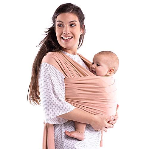 Boba Baby Wrap Carrier, Serenity Bloom - Original Stretchy Infant Sling, Perfect for Newborn Babi... | Amazon (US)