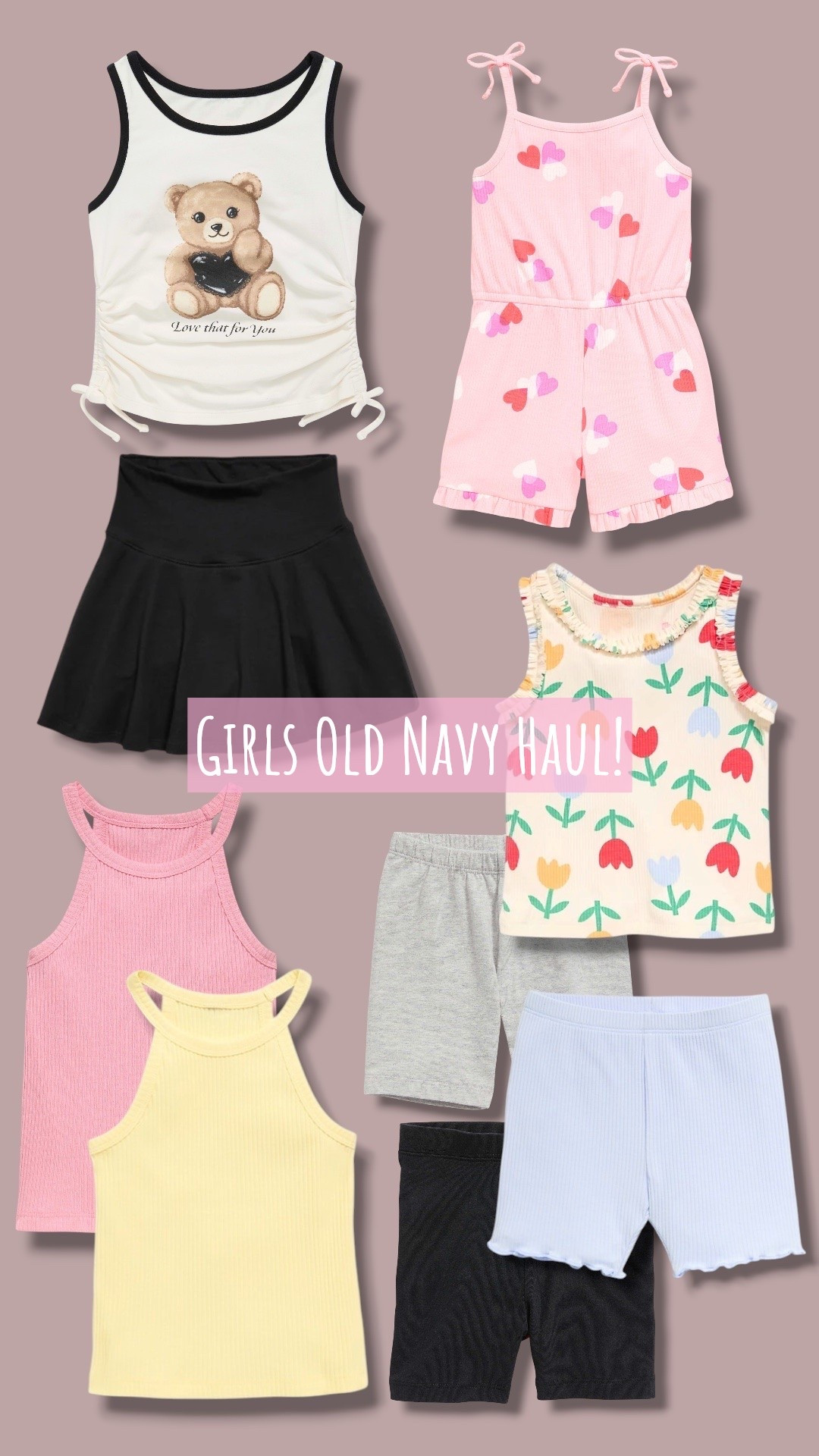 Toddler & little girls Old Navy haul for spring & summer! Cute mix & match pieces and easy outfits she can pick out on her own. 

Old navy sale, summer girls clothes, cute summer outfits, skorts, bike shorts, ribbed tanks

#LTKSeasonal #LTKKids #LTKSaleAlert
