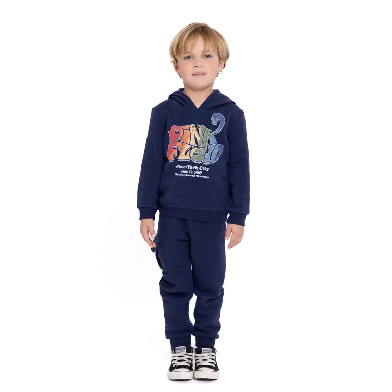 Pink Floyd Toddler Boy Hoodie and Joggers Set, Sizes 12M-5T | Walmart (US)