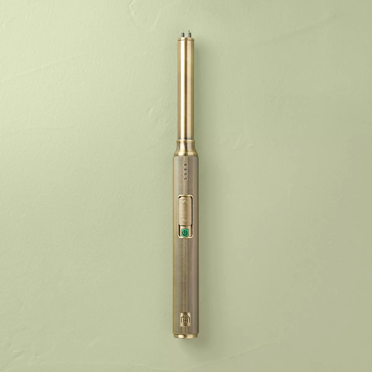 Ribbed Brass Battery Rechargeable Stick Lighter - Hearth & Hand™ with Magnolia | Target
