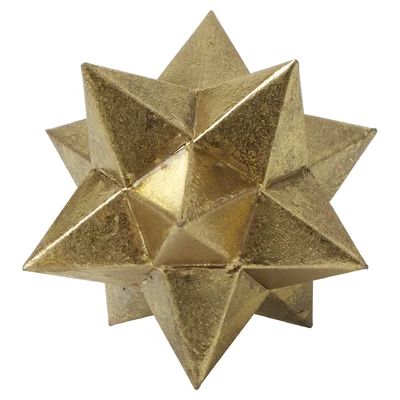 Brilliant Metallic Star Figurine | Wayfair North America
