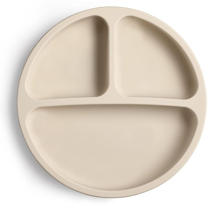 VITEVER Suction Plate with Lid for Toddler, Baby & Kid, 100% Food-Grade Silicone, Divided Design,... | Amazon (US)
