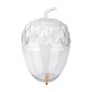 1.5gal. Clear Acorn-Shaped Glass Drink Dispenser by Ashland® | Michaels Stores