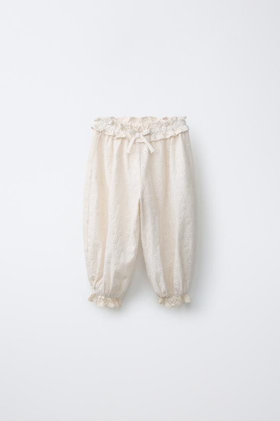 EMBROIDERED JOGGERS | Zara US