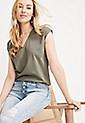 24/7 Forever Wedge Tee | Maurices