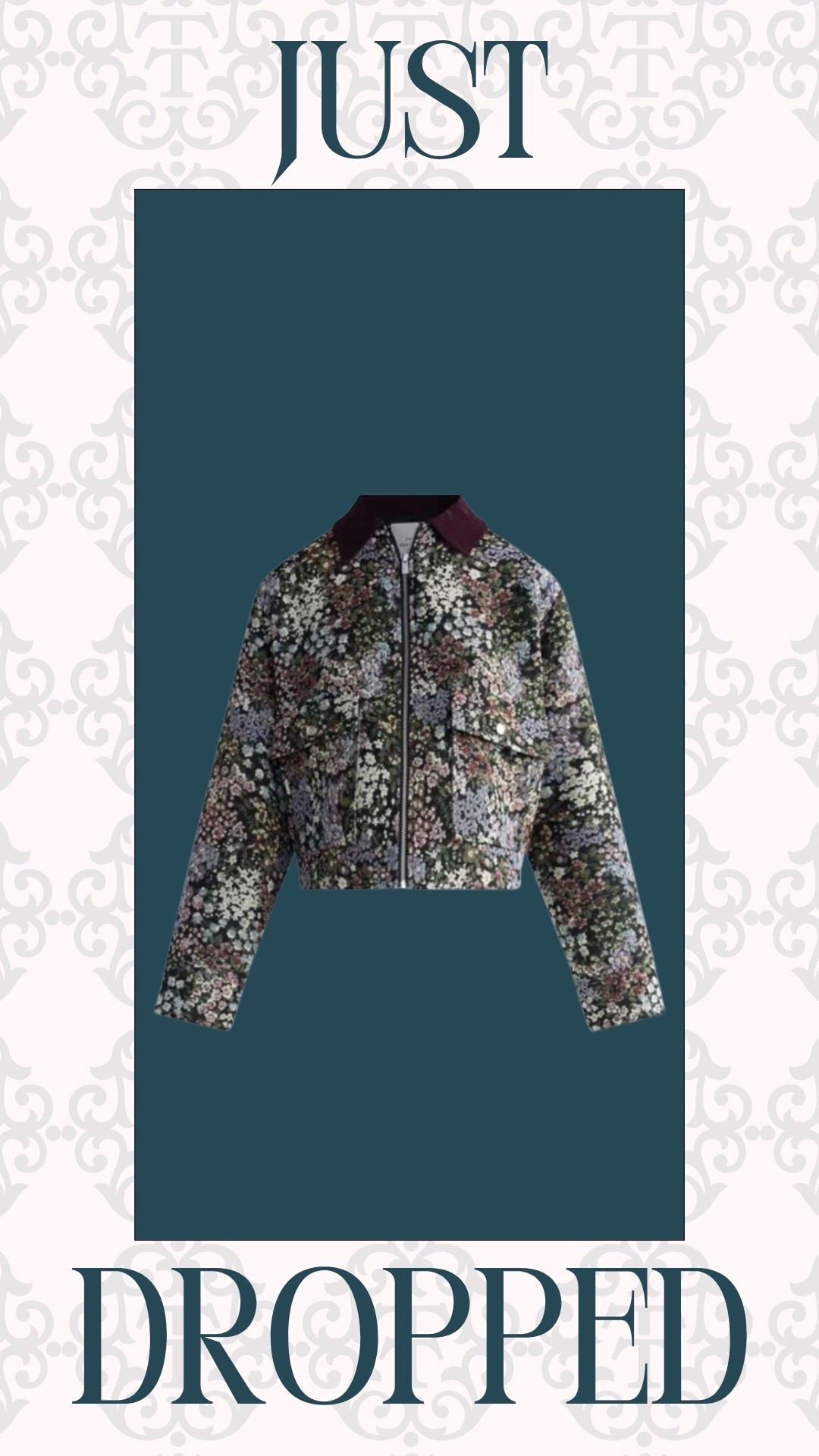 Just dropped and I’m loving this floral cropped jacket! The dark floral print with the burgundy collar makes it such a fun piece for fall outfits. Pair it with jeans, trousers, or a simple dress for an easy statement look.

#LTKSeasonal #LTKOver40 #LTKMidsize