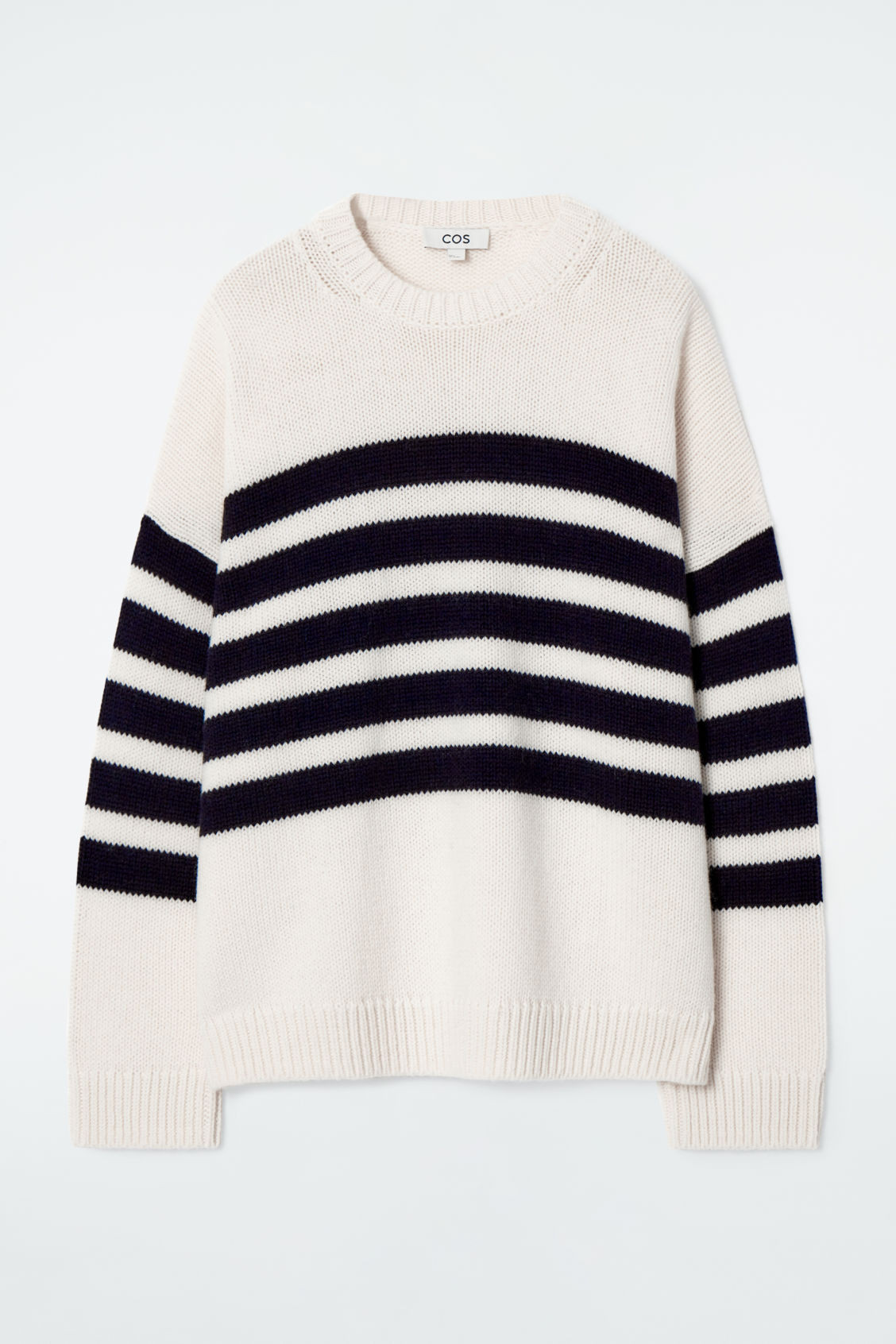 STRIPED MERINO WOOL SWEATER | COS (US)