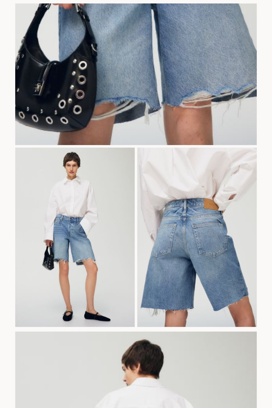H&M Oversized Shorts 

#LTKSeasonal #LTKstyletip