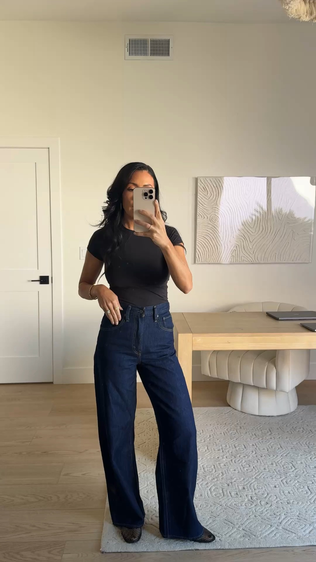@levi jeans on sale now during prime days! I wear a size 25 regular 

On sale 
Denim
Dark wash denim