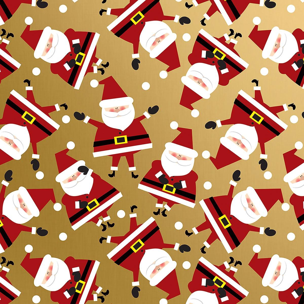 Dancing Santa Wrapping Paper | The Container Store