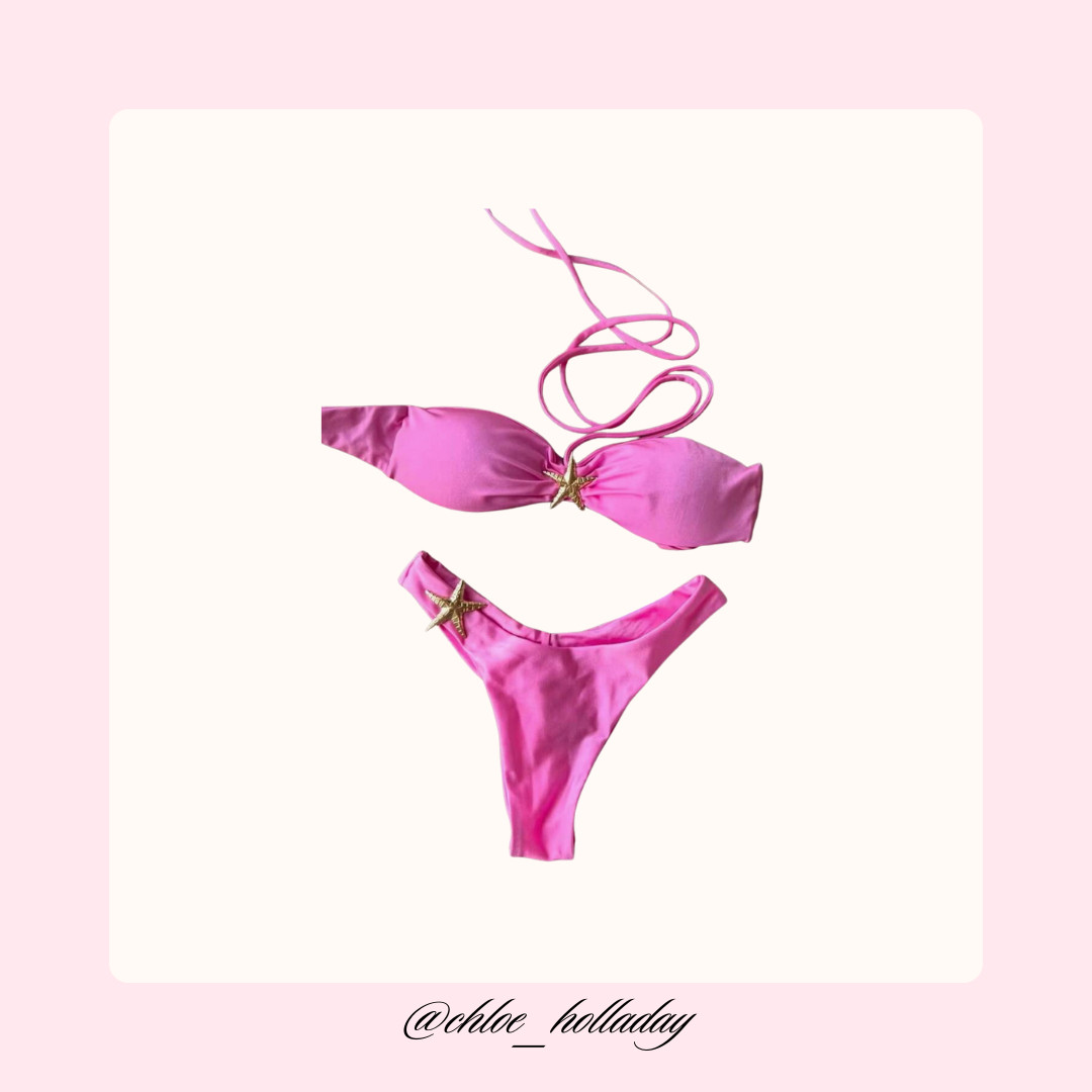 🐚💖 Packing this pink starfish bikini for all the sun-soaked moments—vacay mode: activated! 

 #LTKStyleTip #LTKSwim