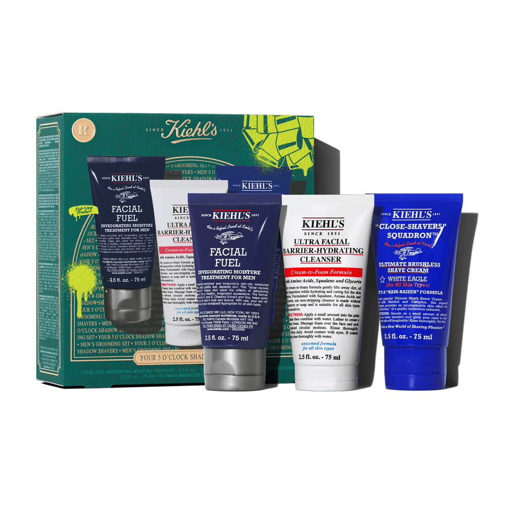 Your 5’Clock Shadow Shavers Gift Set - Skincare Set - Kiehl's | Kiehl's