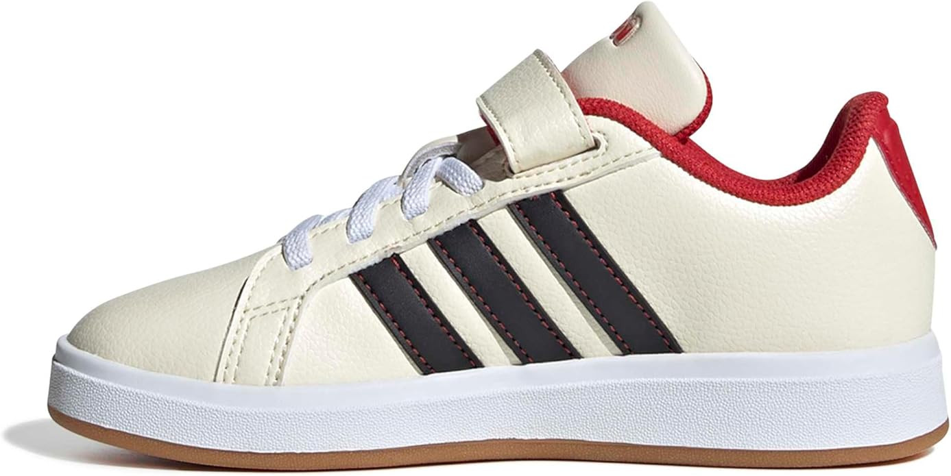 Adidas Unisex-Child Disney Grand Court Elastic Lace & Strap | Amazon (US)