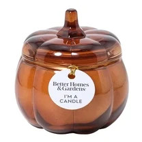 Better Homes & Gardens Farm Apple Pumpkin Scented 1-Wick 5 oz Pumpkin Jar Candle | Walmart (US)