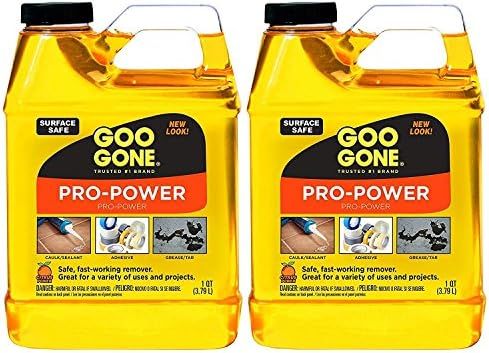 Goo Gone Pro-Power - 32 Ounce 2 Pack - Professional Strength Adhesive Remover, Removes Stickers, Tap | Amazon (US)