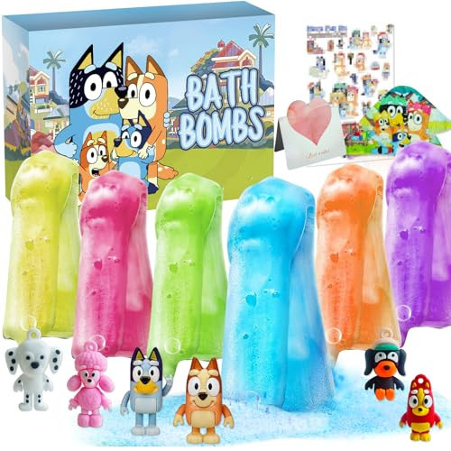 Bath Bombs for Kids: Organic Bath Bombs with Toys Inside for Dry Skin Moisturize, Kids Bath Toys & Scientific Toys, Dried Rose Petals with Eruption of Foams, Bath Fun Potions Kits Gift Set | Amazon (US)