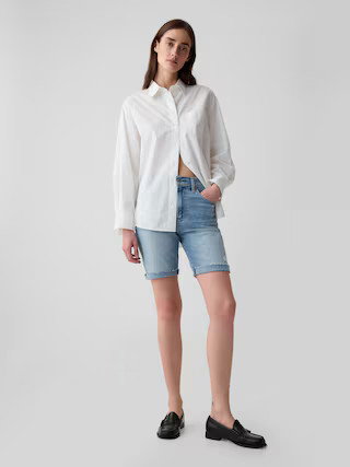 9" High Rise Bermuda Shorts | Gap (US)