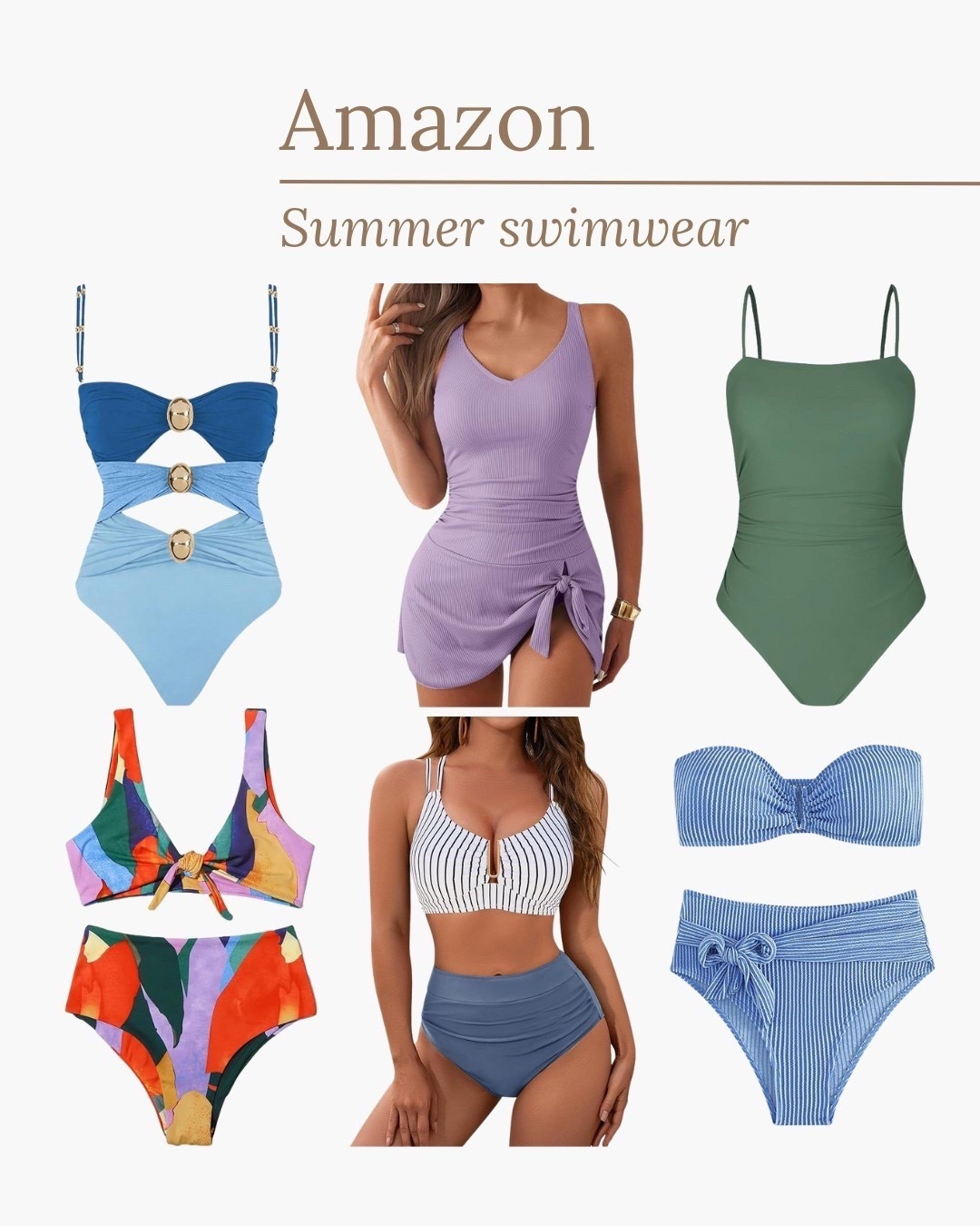 Colorful and chic Summer swimwear from Amazon! 

#LTKStyleTip

#LTKTravel #LTKSwim #LTKSeasonal
