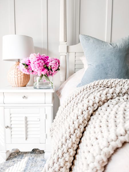 Love my chunky knit bed blanket from Target!

Chunky throw, neutral throw blanket. Bedding, cozy bed blanket, end of the bed blanket, chunky throw blanket, woven lamp, rattan lamp, wicker lamp. Coastal decor. Bedroom decor, nightstand lamp, table lamp. Neutral decor.
#target

#LTKhome #LTKFind #LTKstyletip