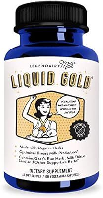 Legendairy Milk® Liquid Gold® - Contains Goats Rue and Milk Thistle - Fenugreek Free - Certifie... | Amazon (US)