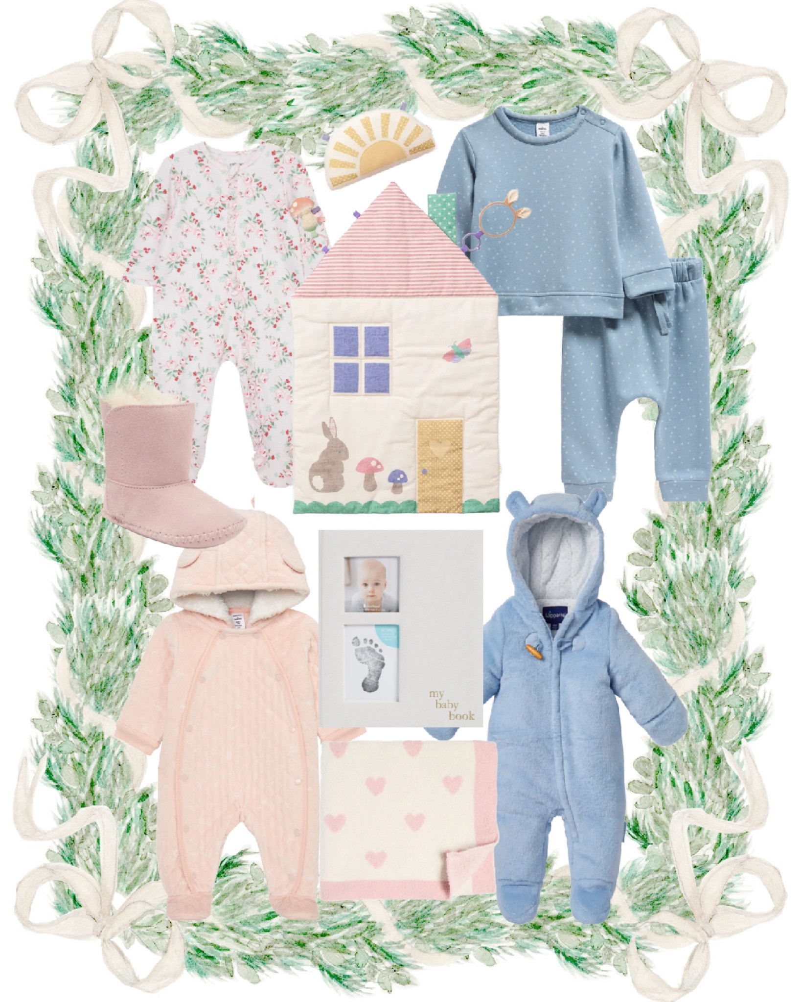Gifts for BABY! See all of my gift guides at The Broke Brooke! @nordstromrack makes Holiday gift giving with ideas for everyone on your list! #nordstromrackpartner #rackscore #giftsforbaby #babysnowsuit #tummytimemat #uggs #babyuggs #babypajamas 

#LTKbump #LTKGiftGuide #LTKbaby