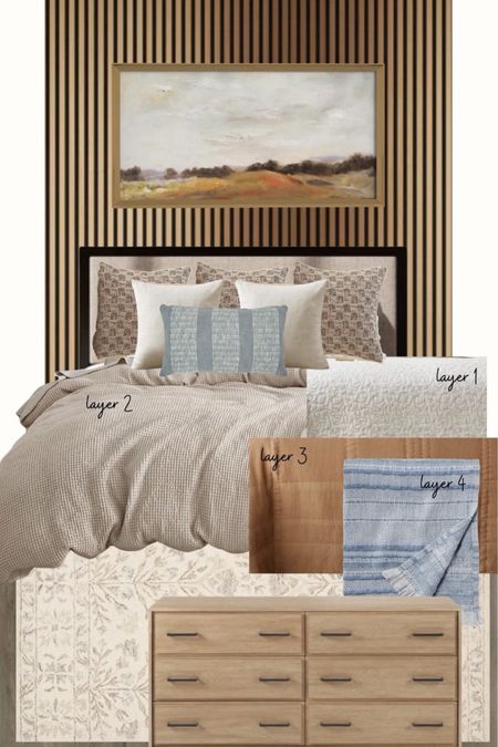 Bedroom inspo! 

Modern industrial rustic bedroom decor. Neutral bedding, beige waffle comforter, linen waffle duvet, linen duvet, brown comforter, khaki comforter, blue throw blanket, textured white quilt, industrial bedframe, neutral pillow, blue accent pillow, framed art work, floral rug, industrial rustic dresser 

#LTKhome #LTKsalealert #LTKfindsunder100