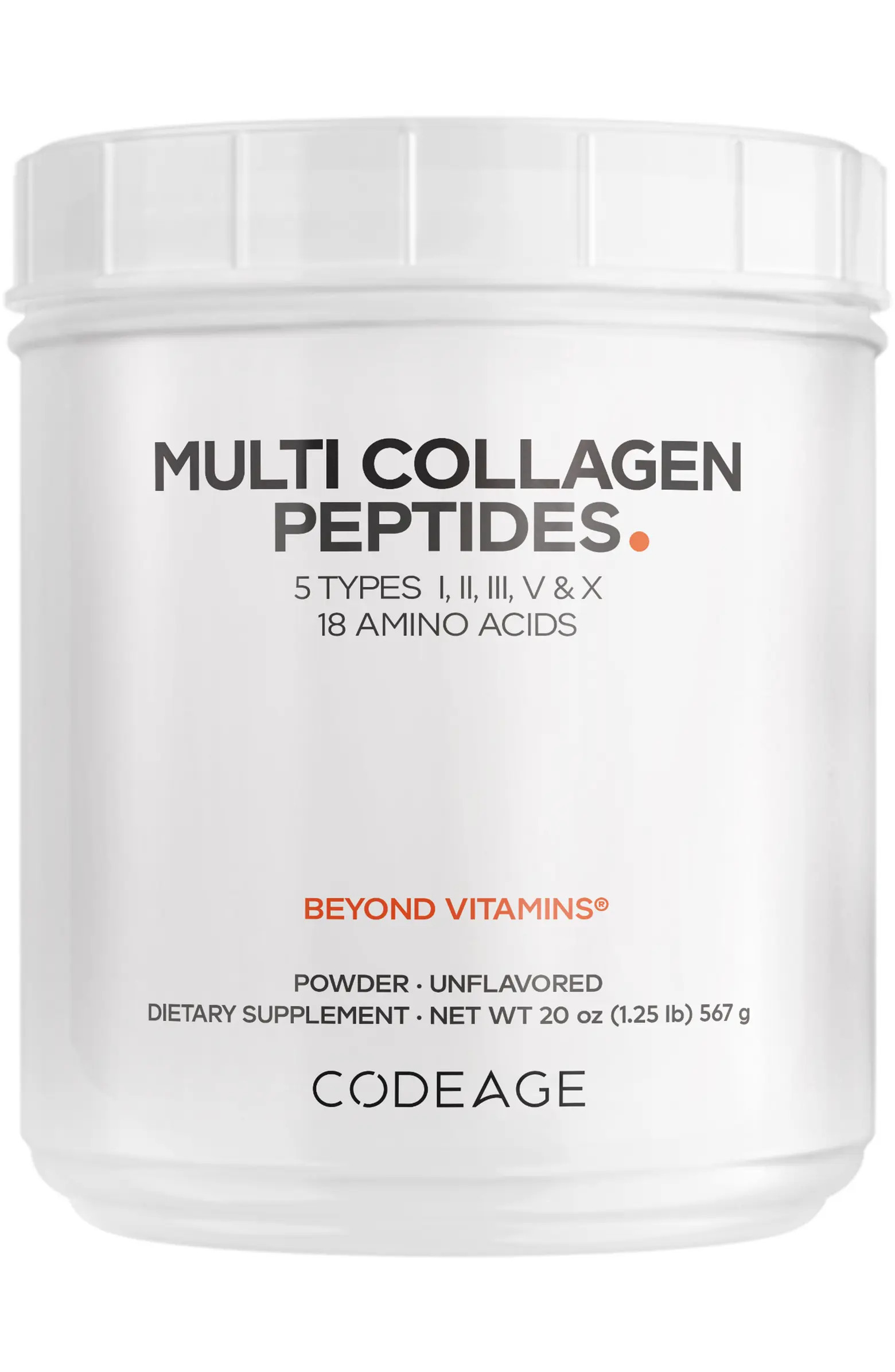 Multi Collagen Protein Powder Peptides Powder Supplement | Nordstrom