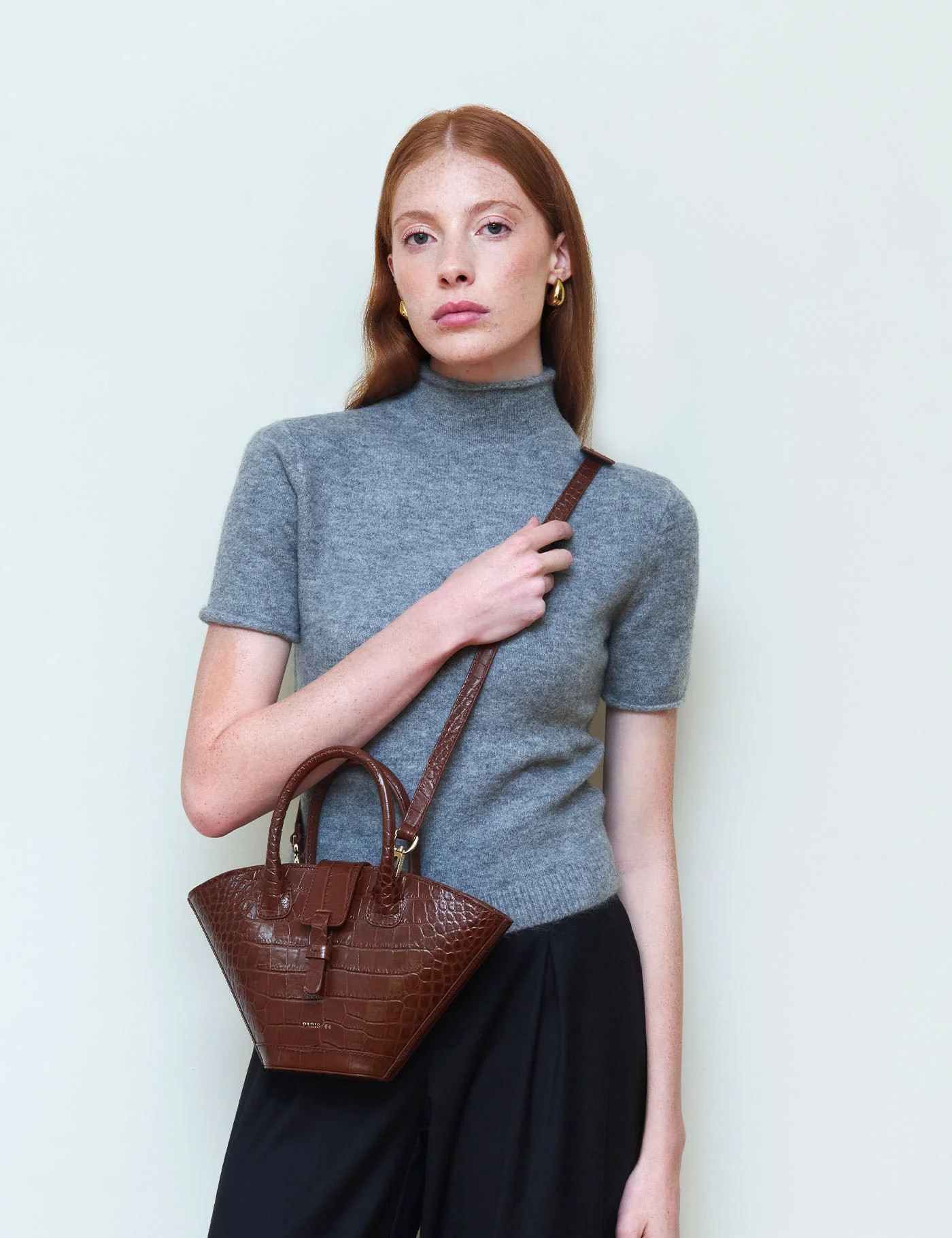 Mini Lumi\u00e8re Coco Cognac Bag by PARIS/64 | PARIS/64