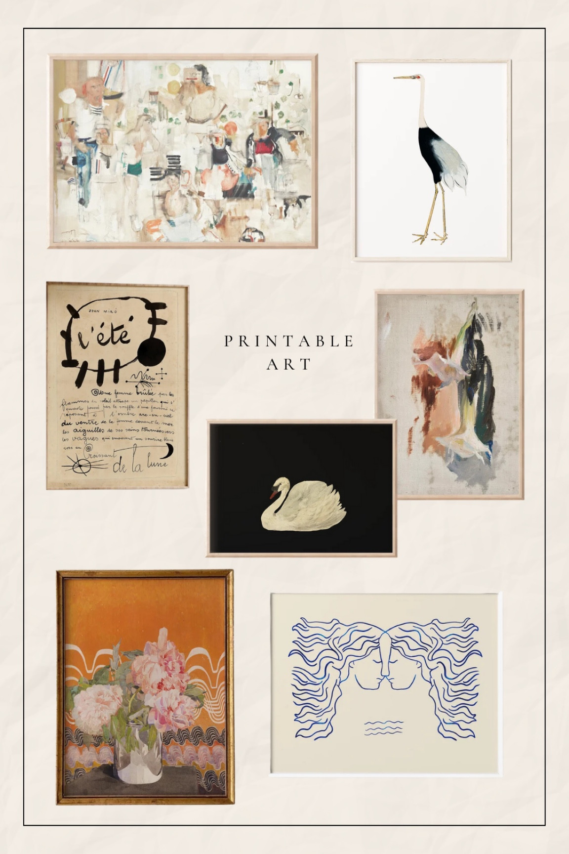 Printable art from etsy