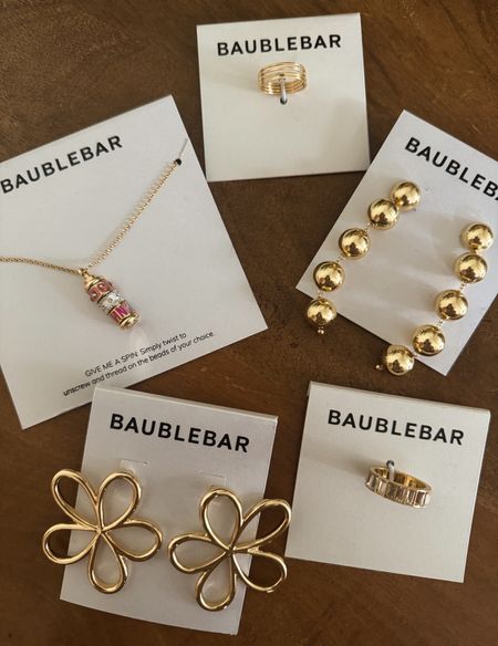 new in from Baublebar for summer 💗

Flower earrings | rings | customizable necklace | gifts for her 

#LTKFindsUnder50 #LTKGiftGuide #LTKStyleTip