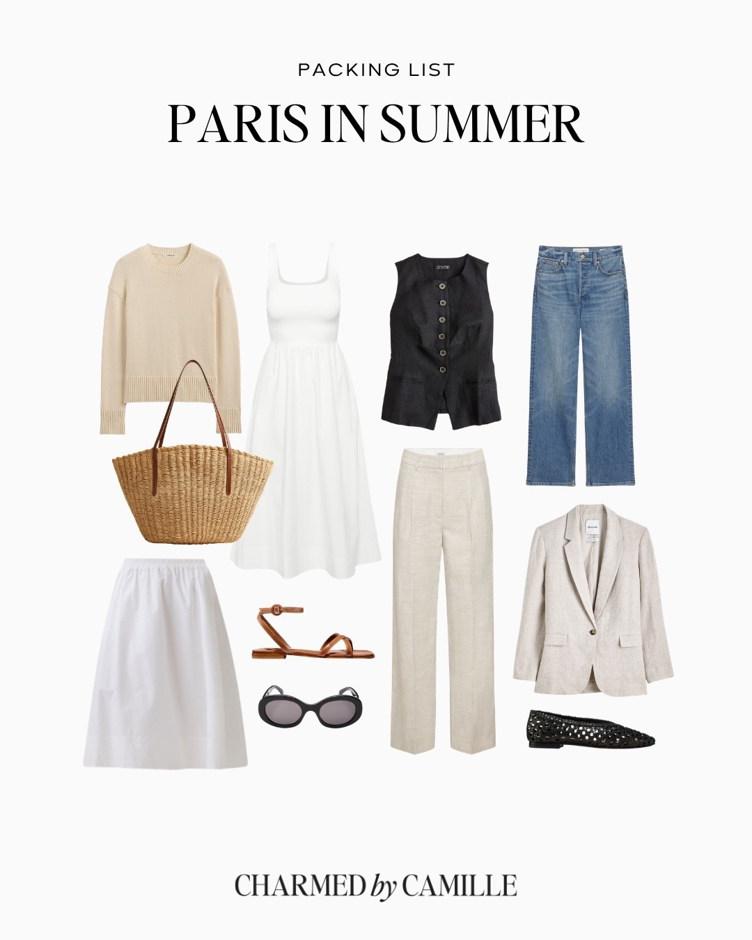 Heading to Paris this summer? Here's everything you need to pack for chic, effortless outfits! 

#LTKTravel #LTKSeasonal #LTKootd