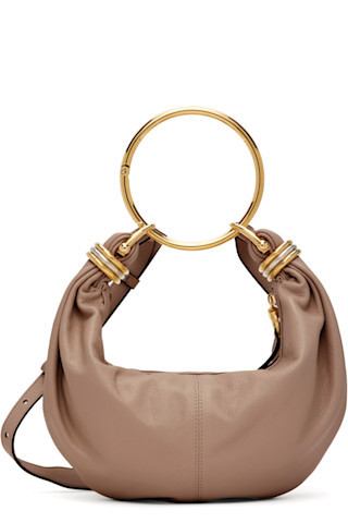 Chloé - Pink Small Bracelet Bag | SSENSE