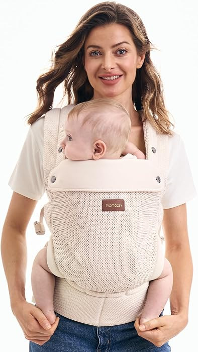 Momcozy Baby Carrier - Ergonomic, Cozy and Lightweight Carrier for 7-45lbs, Effortless to Put On,... | Amazon (US)