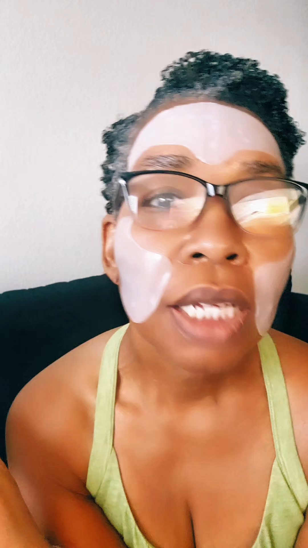 One thing I wanted to know before trying these: can I wear them with my glasses? 👓The answer is yes. These Peter Thomas Roth Instant FIRMx Collagen Tightening Face Patches were comfortable to wear, even with my glasses on. They start out opaque and gradually turn clear as they absorb into the skin.Afterward, my skin looked smoother, hydrated, and glowing. ✨Linked here if you'd like to check them out. 🤎

#LTKmomlife #LTKOver40