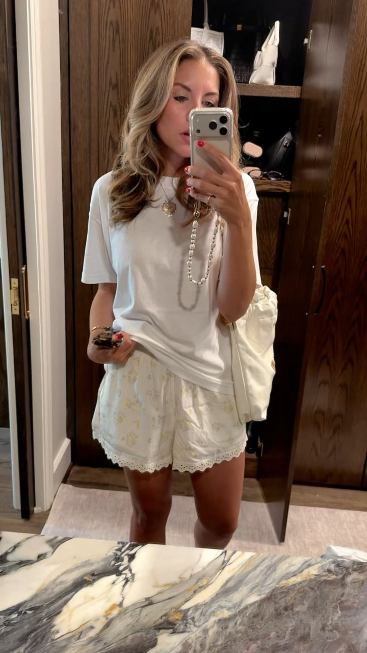 Target Shorts— Size XS // Basic Tee— Size XS Runs Large // Summer Fashion // Easy Summer // Target Finds

#LTKootd #LTKSeasonal
