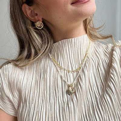 Lennox Gold Knot Earrings - Gold | BaubleBar