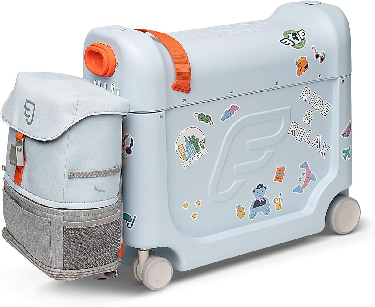 JetKids by Stokke Travel Bundle - Includes Kid’s Ride-On Suitcase & In-Flight Bed + Crew BackPa... | Amazon (US)