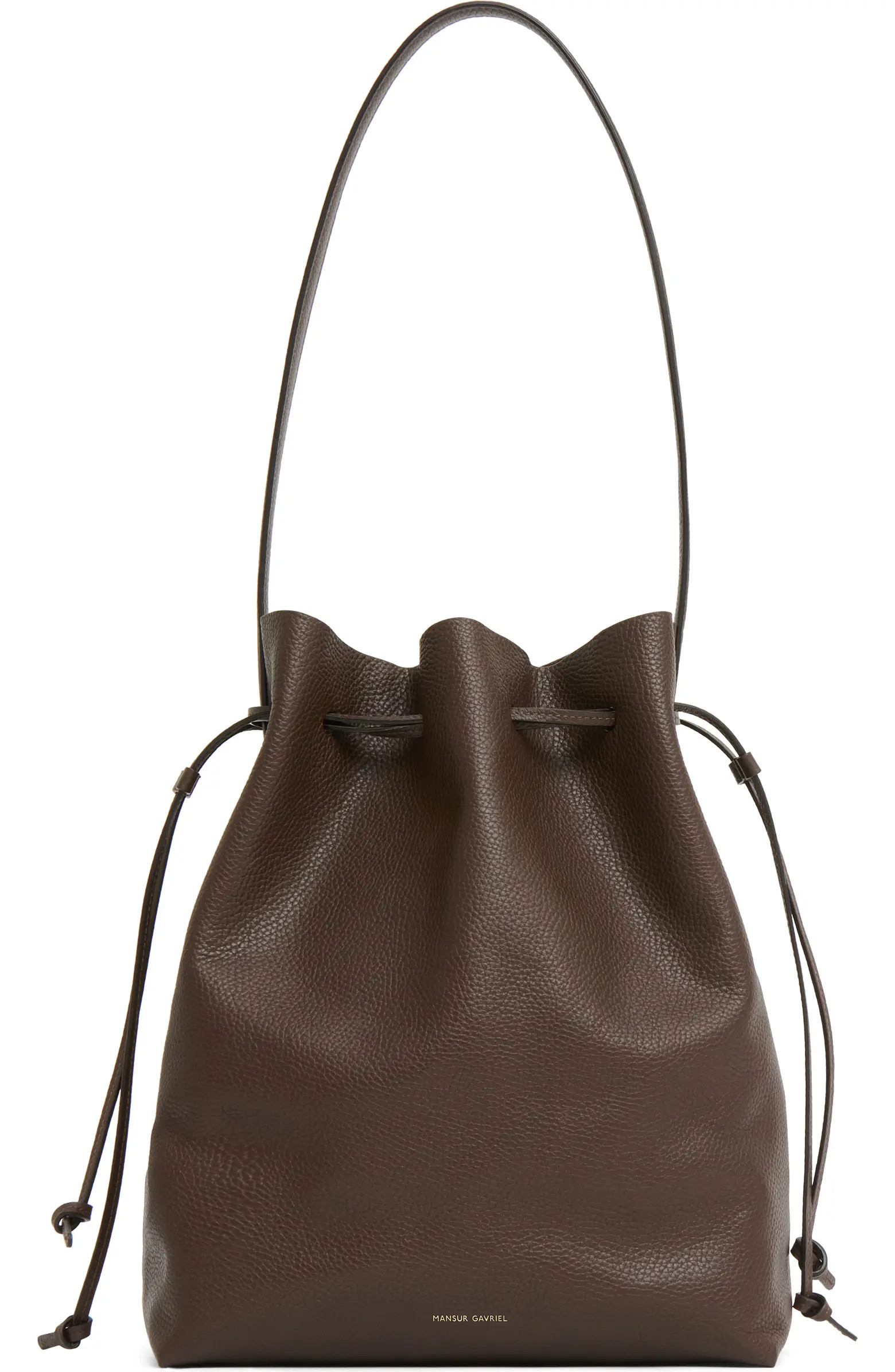 Everyday Cabas Leather Drawstring Bucket Bag | Nordstrom
