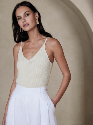 SUPIMA® & Hemp Tank | Banana Republic (US)