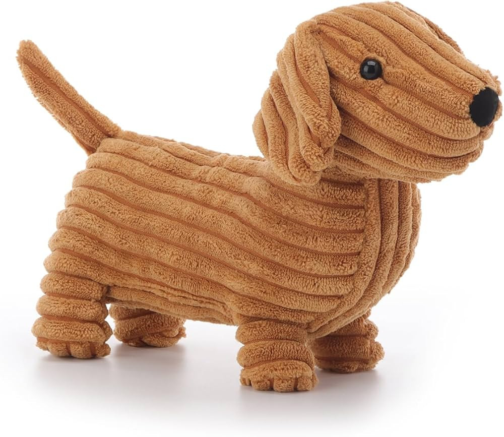 Apricot Lamb Clare Dachshund Stuffed Animals for Kids, Soft Cute Plush Toys for Baby Girl and Boy... | Amazon (US)